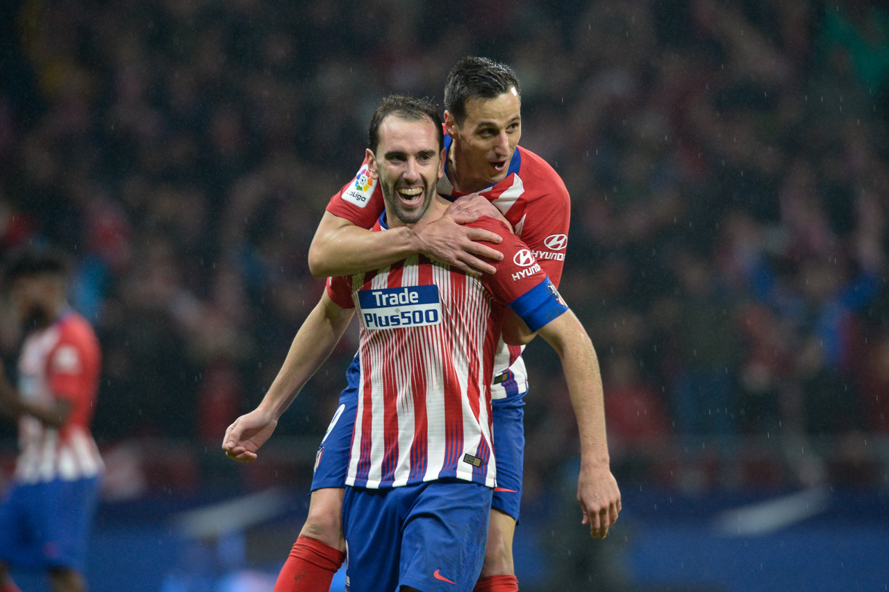 Diego Godín y Kalinic